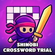 Shinobi Crossword Trial - Letter Hunt game